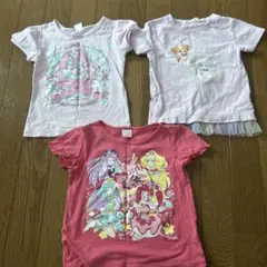 プリキュアTシャツ3枚