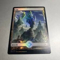 MTG foil (184)■フルアート■《荒地/Wastes》[OGW]日本語