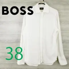 HUGO BOSS●ヒューゴボス＜長袖カフスシャツ＞M1776s