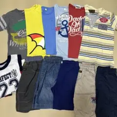 キッズ服 12点セット Tシャツ・ショートパンツ