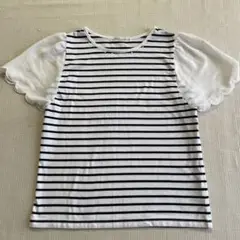 earth music&ecology Tシャツ　半袖　カジュアルガーリー