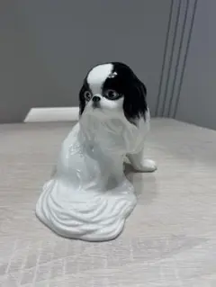 ノリタケ　スタジオコレクション　狆　フィギュリン