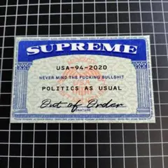 ［限定価格] supremeステッカー
