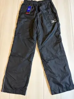 Mizuno ブラックジャージ サイドジッパー付き　Sサイズ