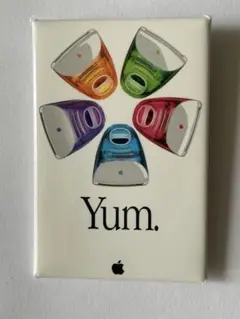 【超レアもの】アップル iMac Yum バッジ (^^♪