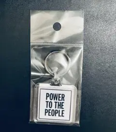 新品未開封 ジョン・レノン キーチェーン　POWER TO THE PEOPLE