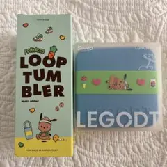 オリーブヤング　サンリオ　タンブラー　ランチボックス　ポチャッコ　legdot