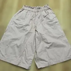 UNIQLO ピンク　7分丈パンツ 140