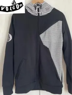 希少 ボルコム VOLCOM スノーボード ウェア 撥水ジップパーカー