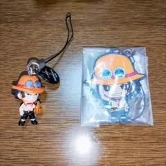 ONE PIECE　エース　ストラップ