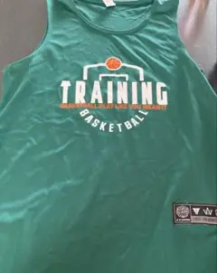 バスケットボール トレーニング タンクトップ XL グリーン