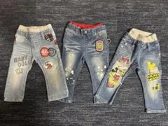 ベビードール パンツ 90サイズ 3本セット
