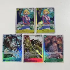 ワンピースカード 受け継がれる意思 SR5枚セット シャンクス シャンクス