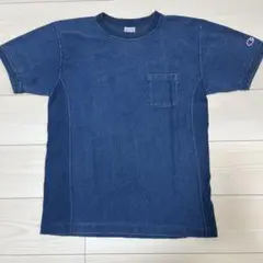 Champion Reverse Weave Tシャツ Sサイズ デニムブルー