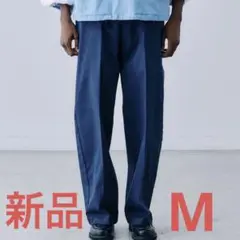新品 ビショップ bshop 別注 ディッキーズ M ネイビー　ワイドチノ