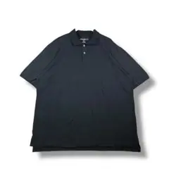 Eddie Bauer　ポロシャツ　サイズXL　ブラック
