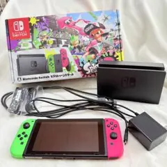 任天堂Switch 本体　Nintendo スイッチ　スプラトゥーンエディション