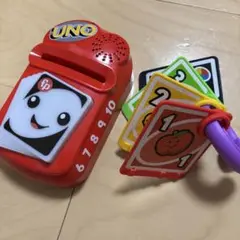 UNO 音声機能付きおもちゃ カードセット　フィッシャープライス　バイリンガル