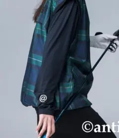 ANTIQUA STCH 接触冷感UVカットインナーウェア GOLF ゴルフ 黒