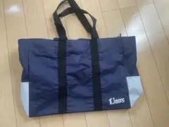 Lions ロゴ トートバッグ ネイビー