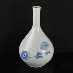 染付李朝花瓶　高さ19㎝　東Y7-0616④ 2025年最新】李朝 染付花瓶の人気アイテム - メルカリ