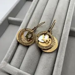 【ヴィンテージ】dior コイン ピアス