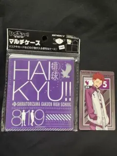 ハイキュー！！　マルチケース　メタリックカード　白鳥沢　天童 覚