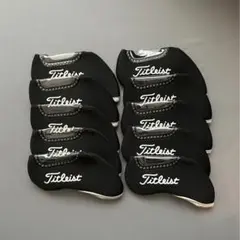 ★ TITLEIST タイトリストアイアンカバー BLACK★。