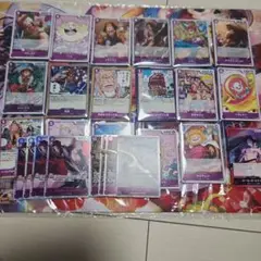 ワンピースカード 受け継がれる意志 紫デッキ SR 以下 4コン