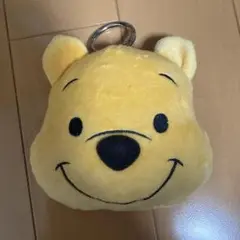未使用　プーさん パスケース ぬいぐるみ風　ディズニー　キーホルダー