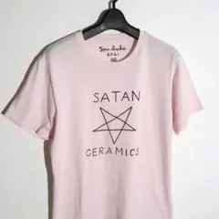 Tom Sachs Satan Ceramics Tシャツ ピンク トムサックス