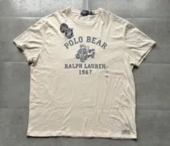 ポロバイラルフローレン　ポロベア　Tシャツ　新品　デザイン◎