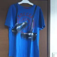★ＧＡＰ青い半袖Ｔシャツ　サッカースパイク160㌢