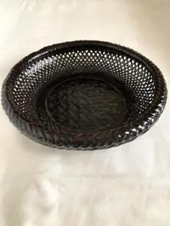 藍胎漆器　らんたい漆器　漆塗　菓子鉢