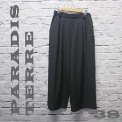 パラディテール　PARADIS TERRE　ワイドパンツ　サイズ　３８