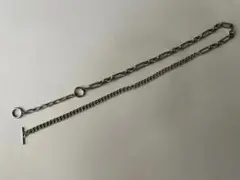 シルバーネックレス　ステンレス　海温泉ok