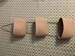 3段の吊り下げ収納バスケット