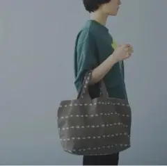 【新品】mina perhonen ミナペルホネン パニーニ トートバッグ