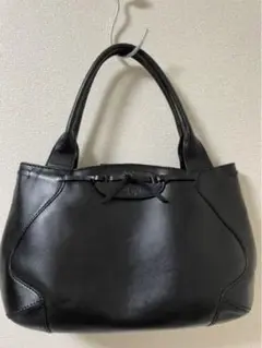 【超美品】kate spade NEW YORK レザートート リボンブラック