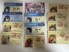 ヒロアカ 学生証風カード　まとめて