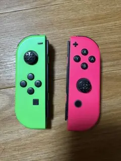 Nintendo Switch ジョイコン グリーン ピンク