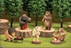ANIMAL JAZZ 動物　朝隈俊男　アニマル ジャズ　全5種