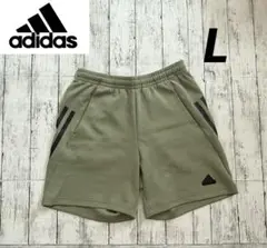 アディダス　ハーフパンツ　グリーン　Lサイズ　限定お値引き