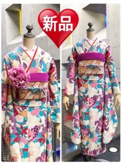 全て揃う振袖セット【撫松庵の振袖】成人式振袖フルセット