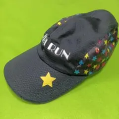 ランニングキャップ 星柄