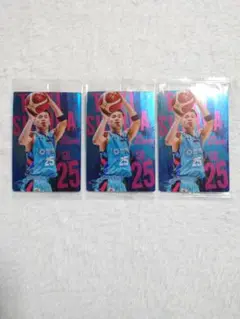 Bリーグ ツインウエハース 2024-2025　角田太輝選手　3枚