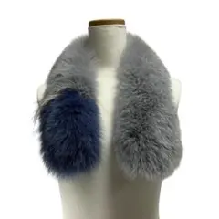 SAGA FURS サガファーズ ブルーフォックス リアルファー ティペット