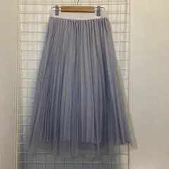 シフォンプリーツスカート