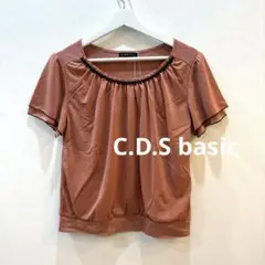C.D.S ピンク 半袖 Tシャツ