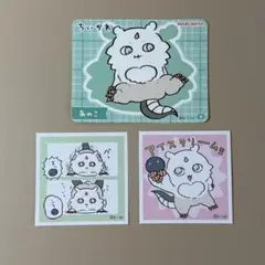 ちいかわ シールコレクション 3 あのこ 丸美屋 シール セット